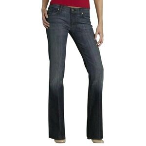 Size 28x32 VINTAGE Seven For All Mankind Medallion Pocket Bootcut Jeans